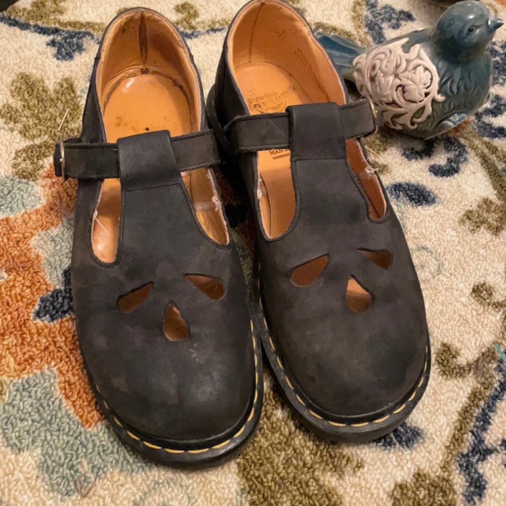 Black Mary Janes by Dr. Marten